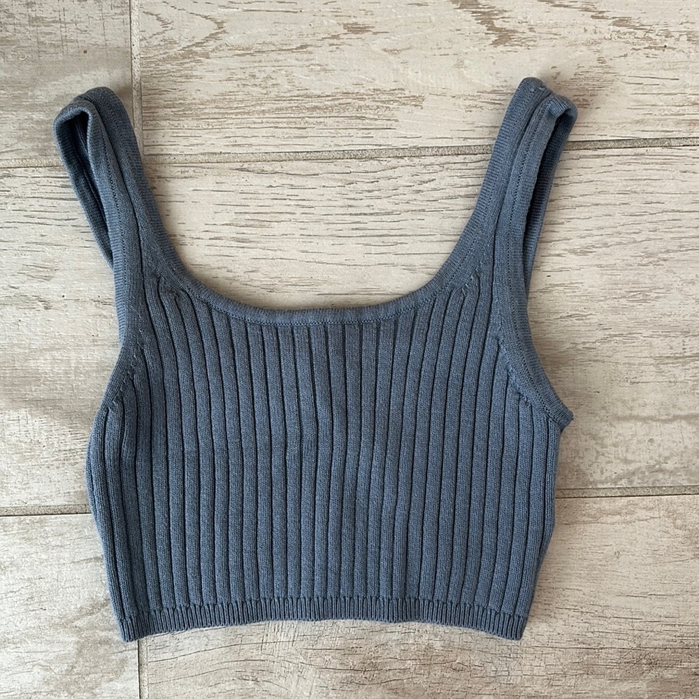 Sweater Knit Crop Top